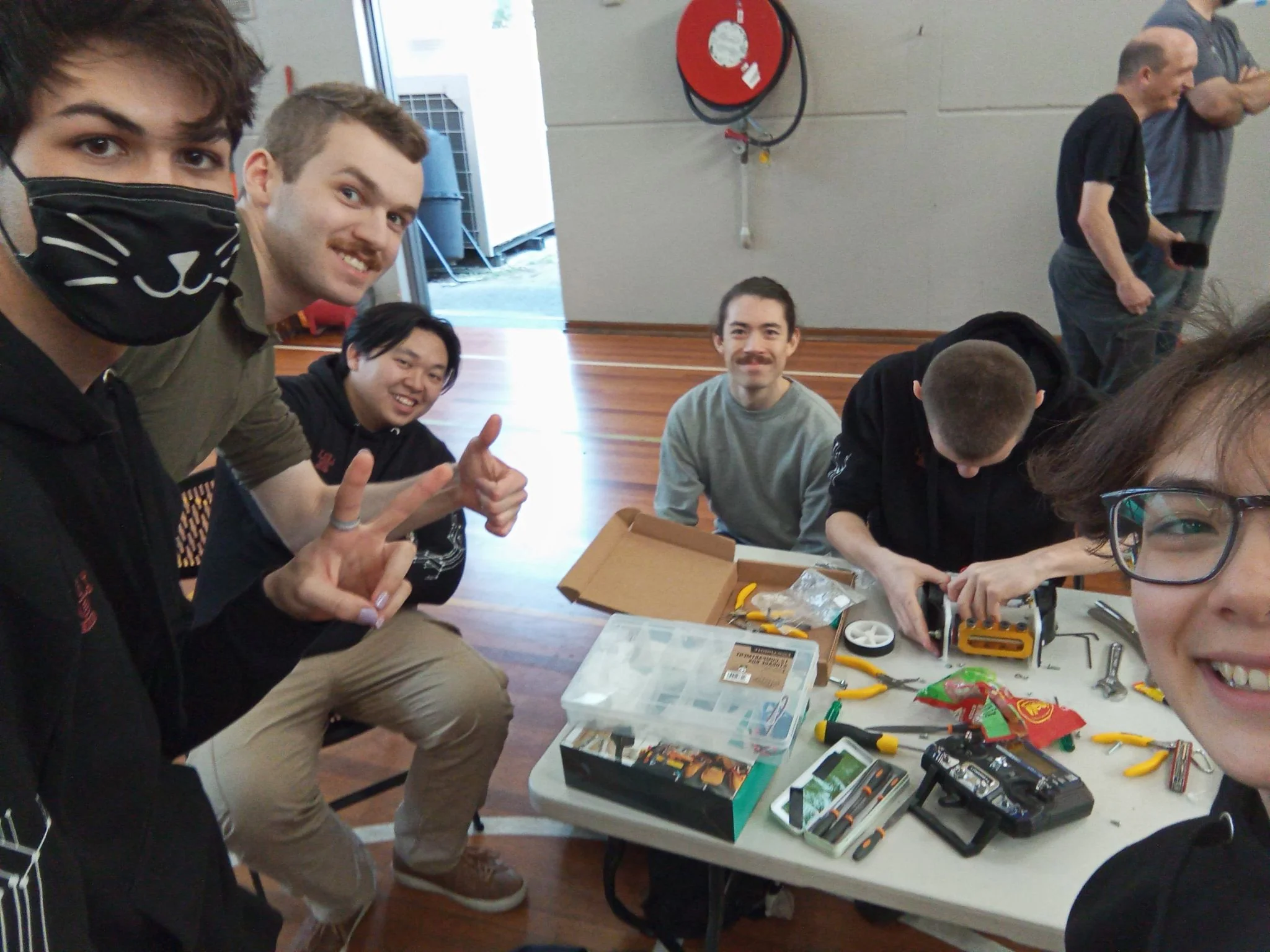 ARCR team working together